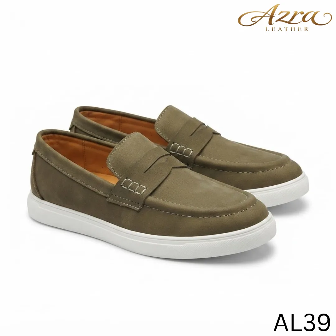Leather Crest Shoes( AL39)